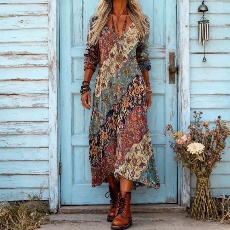Lydia | Vestito femminile fluido di taglio rilassato