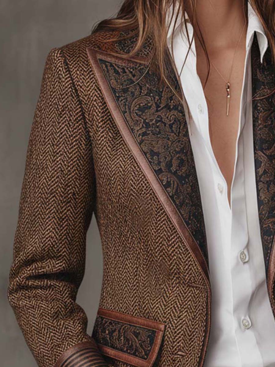 Arabella | Blazer a Pannelli a V
