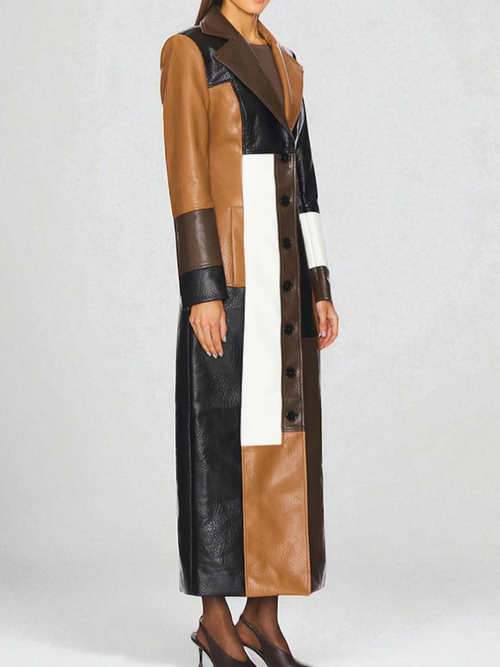 Allison | Cappotto con stampa a mosaico