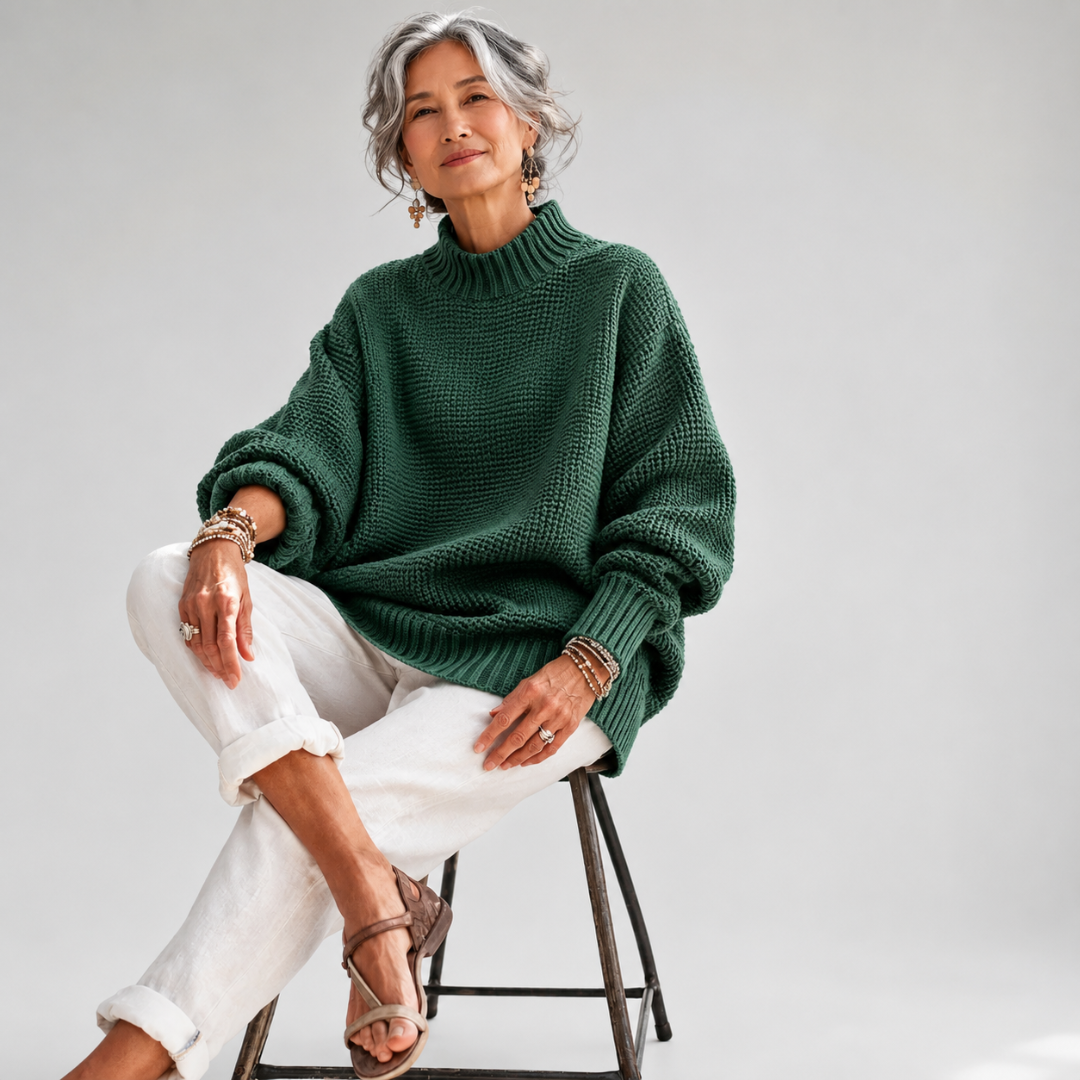 Barbara | Maglione Tricot Testurizzato Relaxed