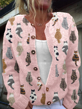 Cardigan Rosa