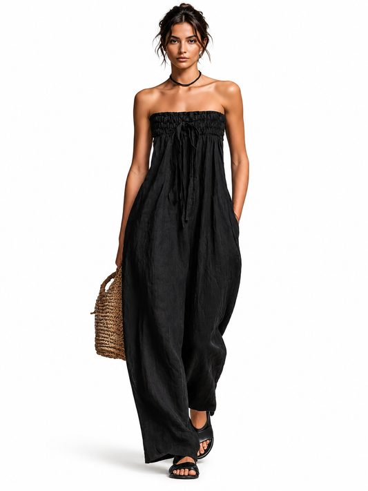 Nina | Elegante Tuta Senza Spalline