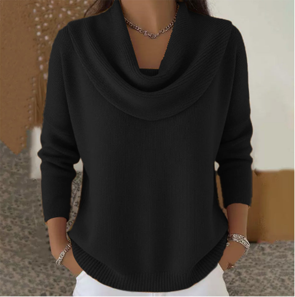 Vivienne | Maglione con Collo a Cowl
