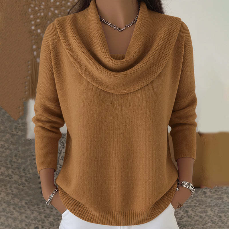 Vivienne | Maglione con Collo a Cowl