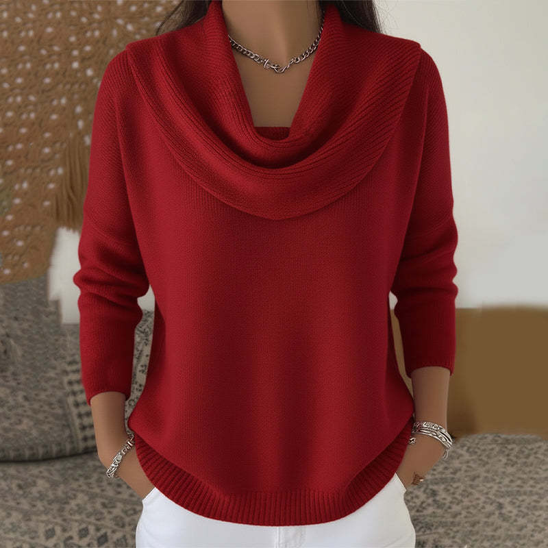 Vivienne | Maglione con Collo a Cowl