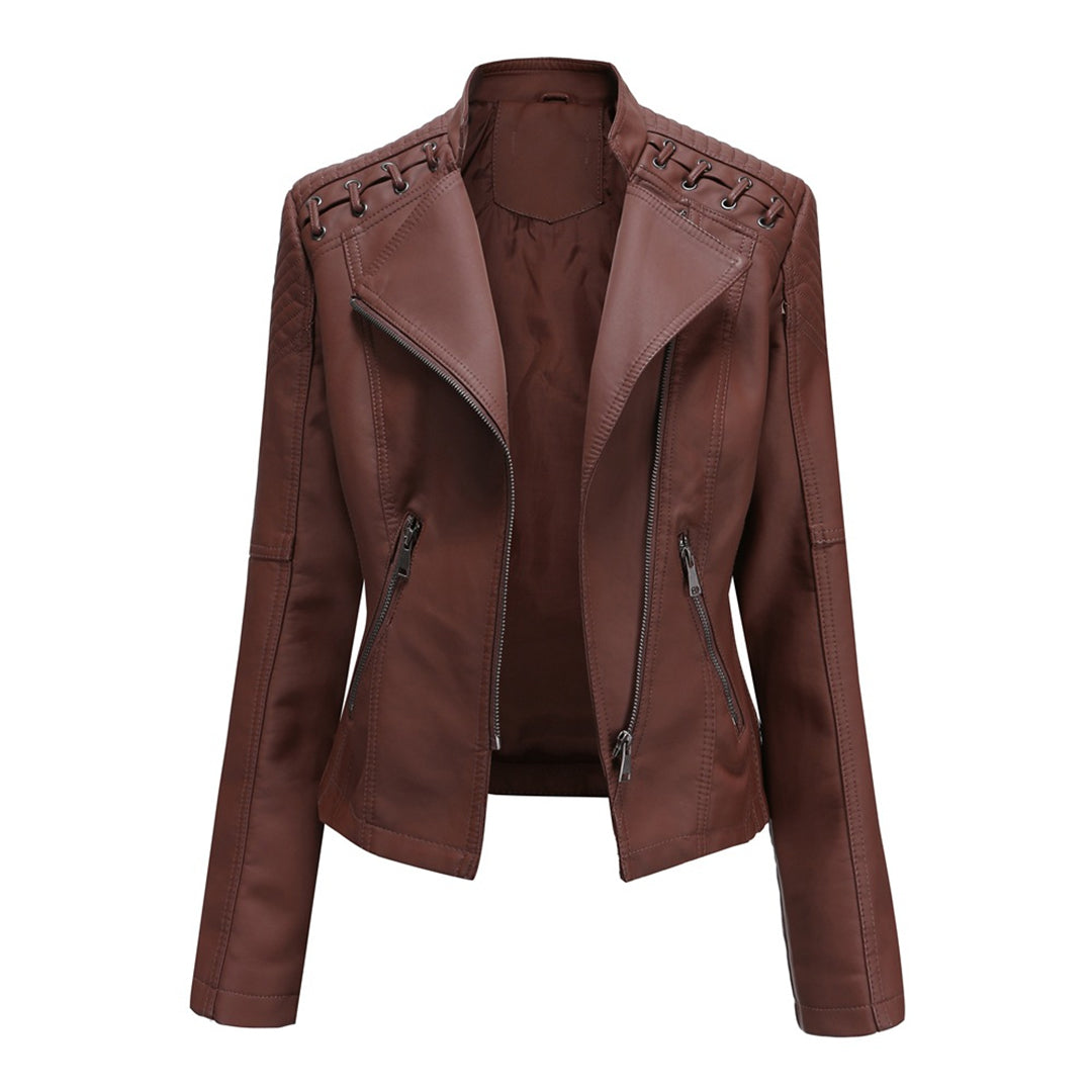 Margaux | Giacca Moto Asimmetrica