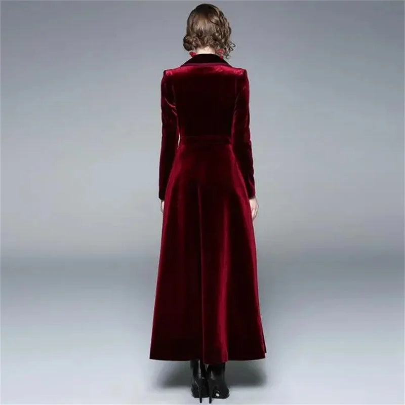Seraphina | Cappotto ampio in velluto