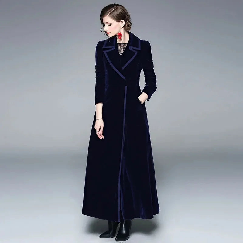 Seraphina | Cappotto ampio in velluto