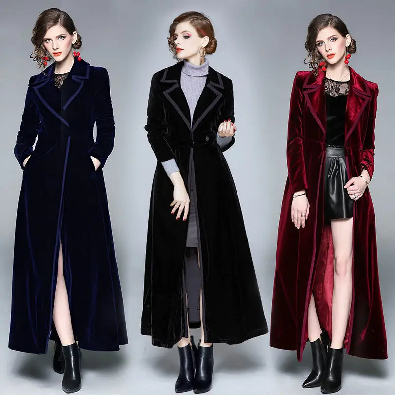 Seraphina | Cappotto ampio in velluto