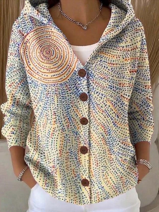 Opale | Camicia con Cappuccio Artistica