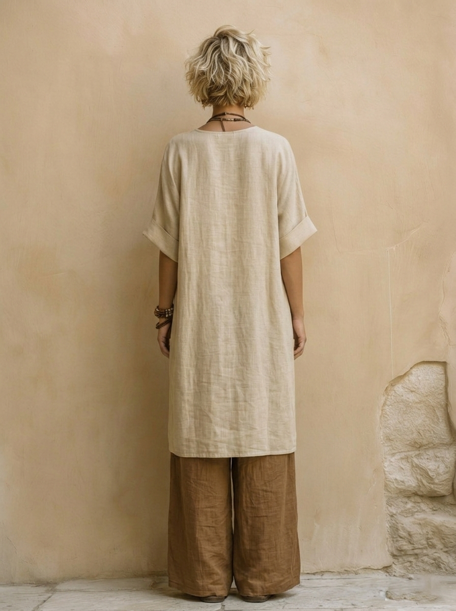 Sylvie | Insieme Bohème Longo Ricamato