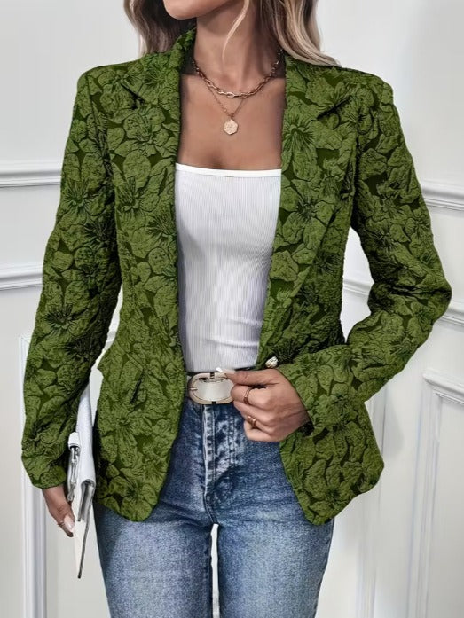 Rosamund | Blazer in Jacquard Paisley