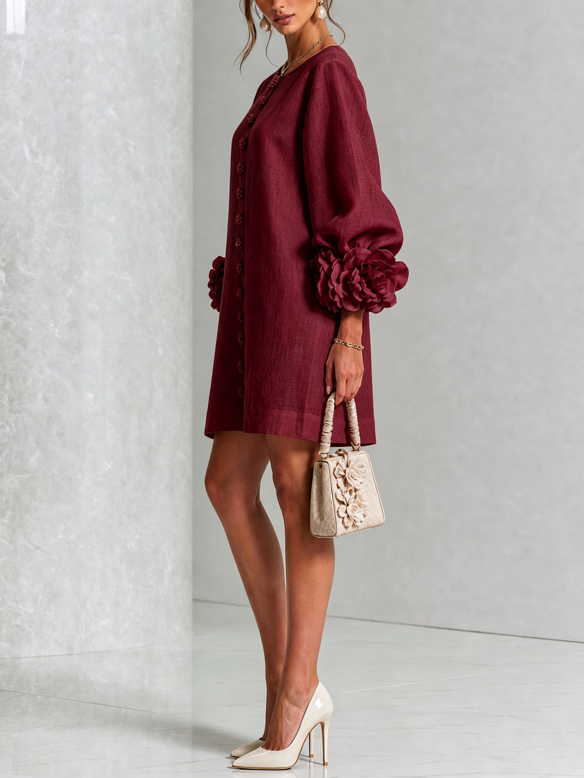 Rosalie | Abito Mini Button-Down