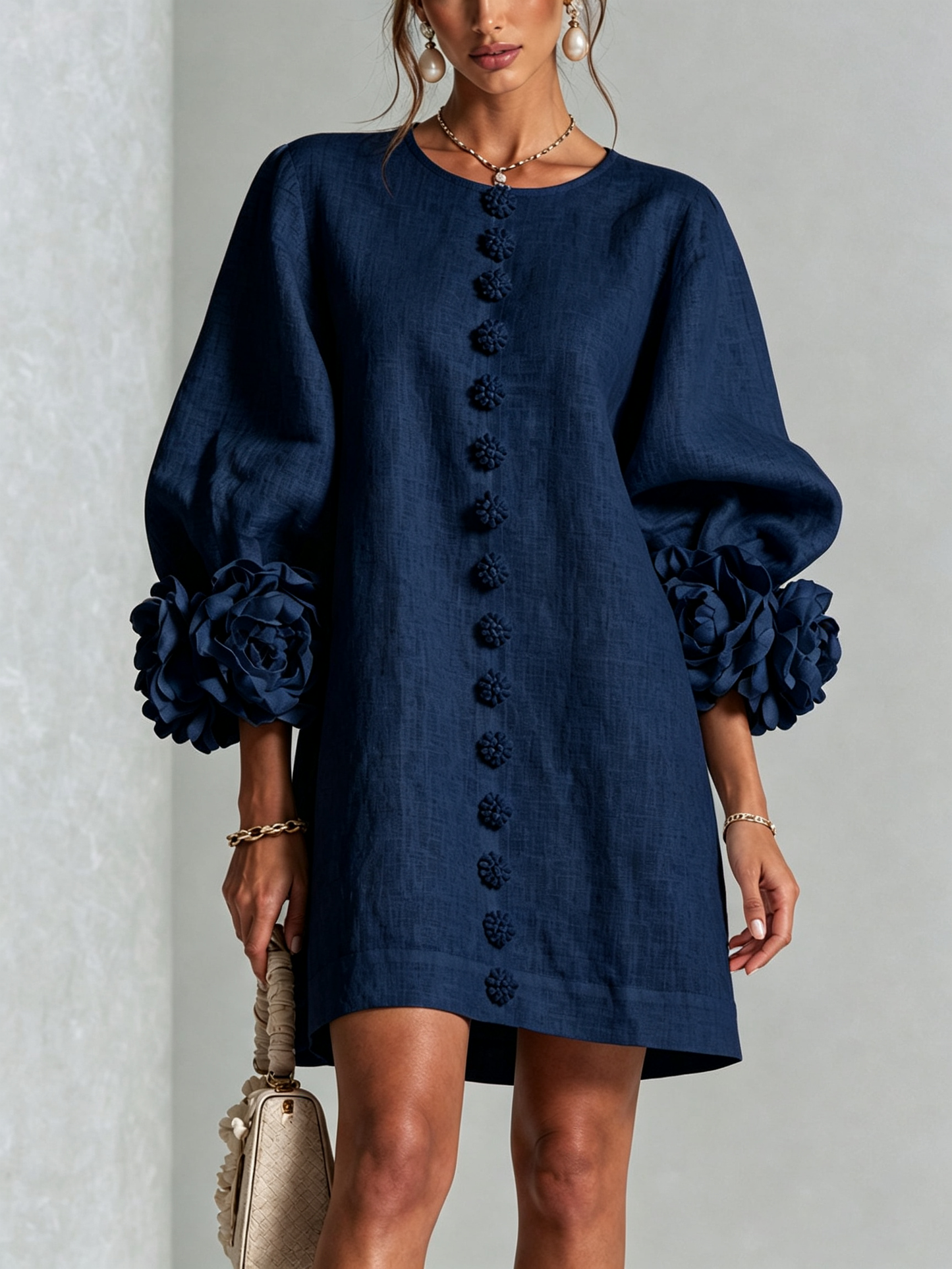 Rosalie | Abito Mini Button-Down