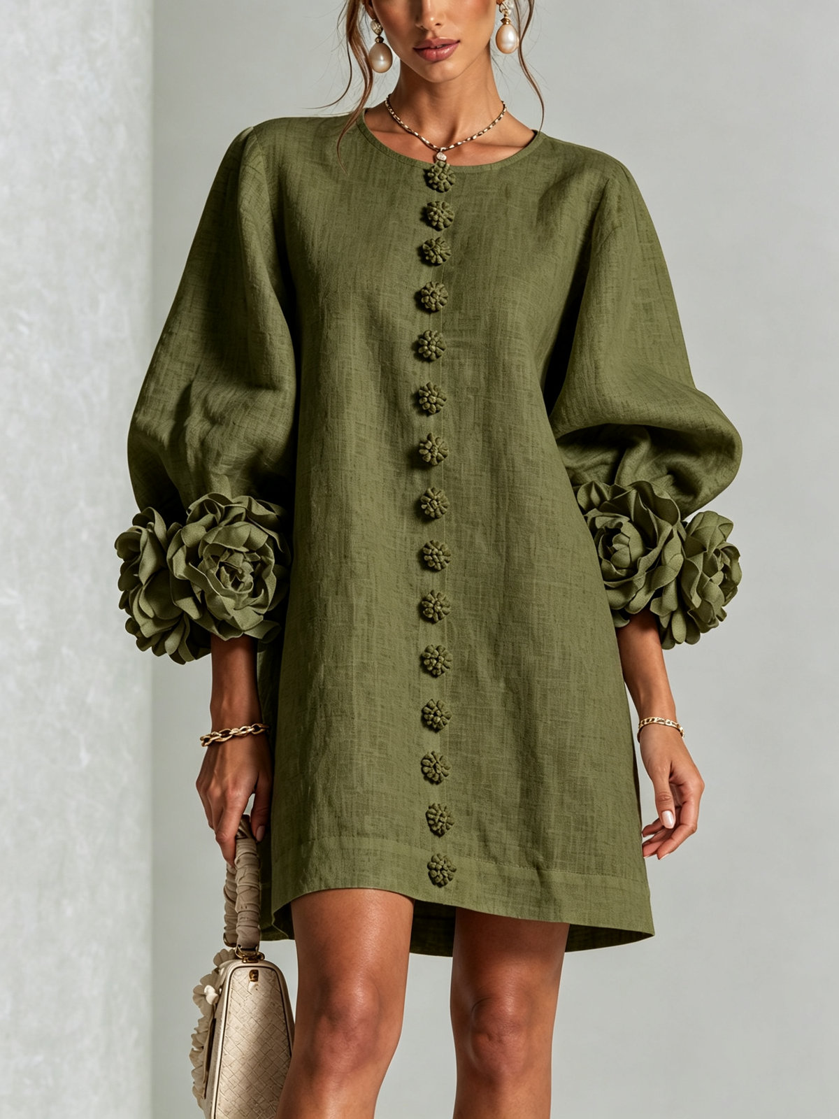 Rosalie | Abito Mini Button-Down