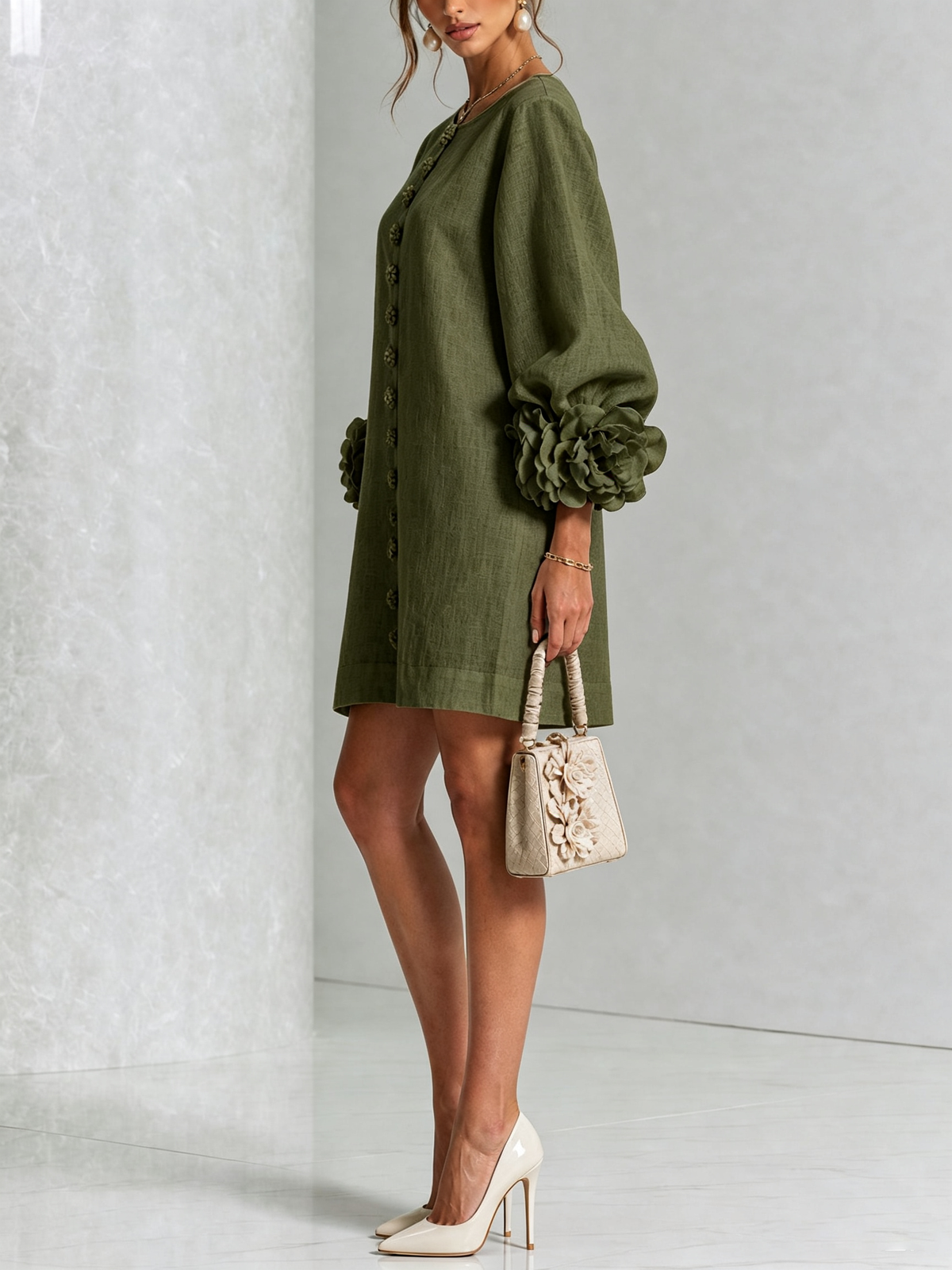 Rosalie | Abito Mini Button-Down