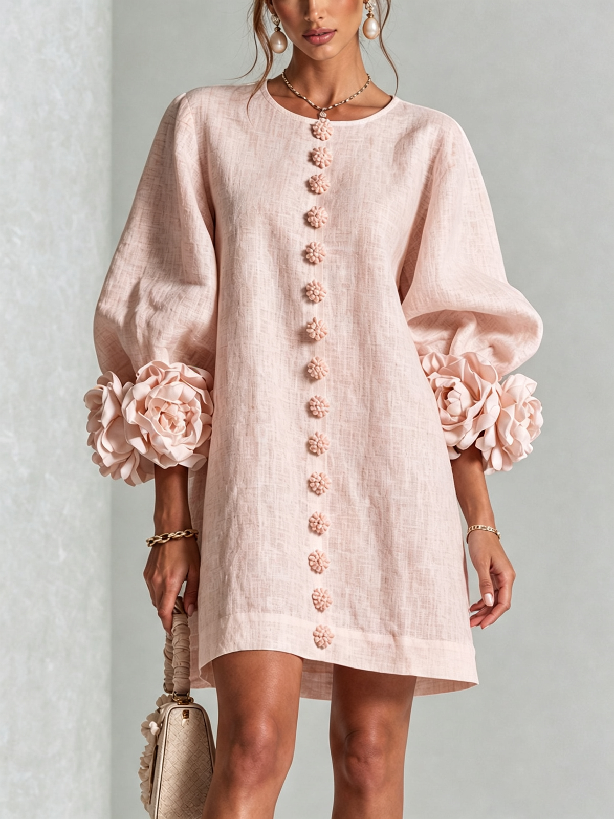 Rosalie | Abito Mini Button-Down