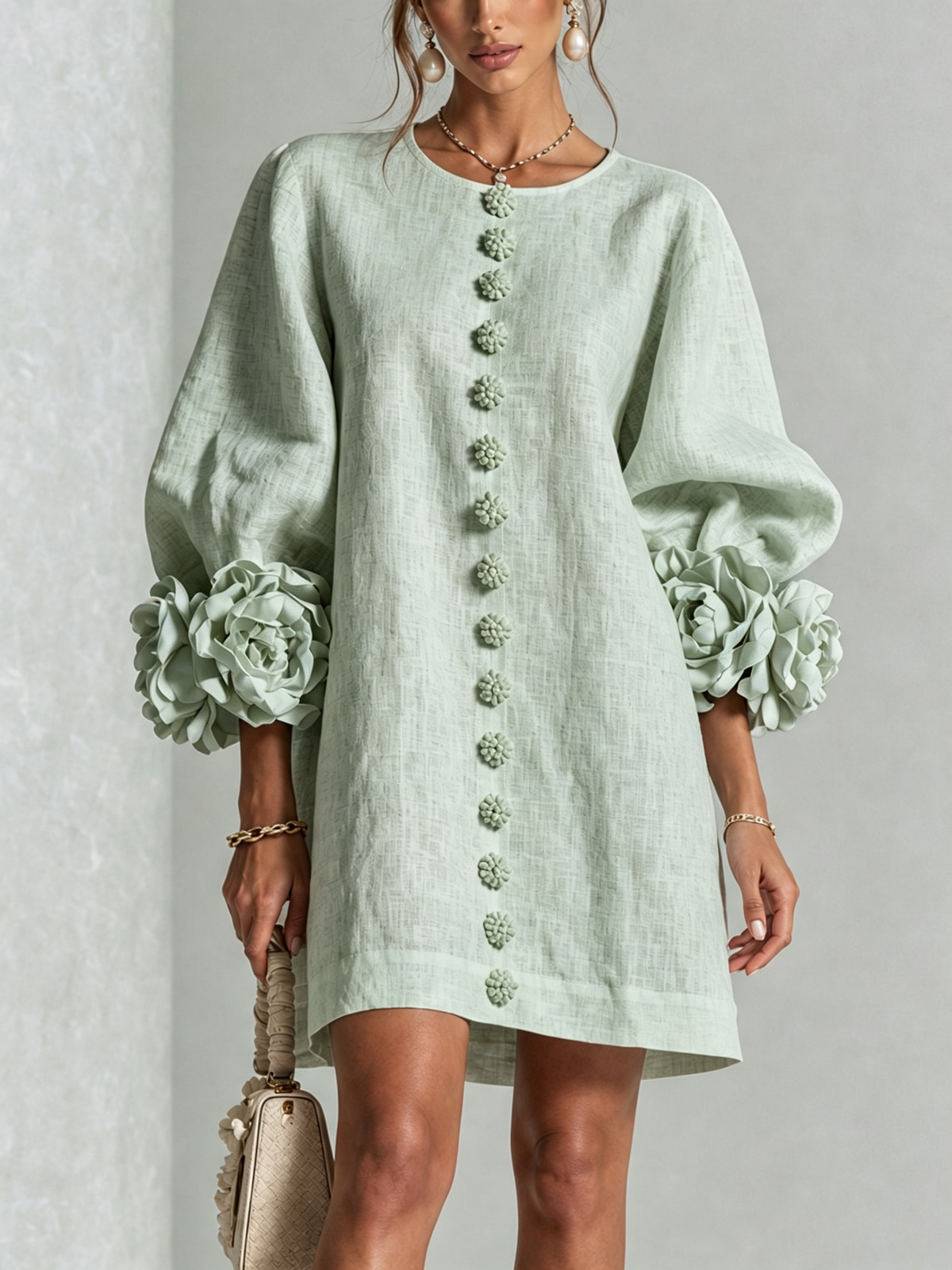 Rosalie | Abito Mini Button-Down