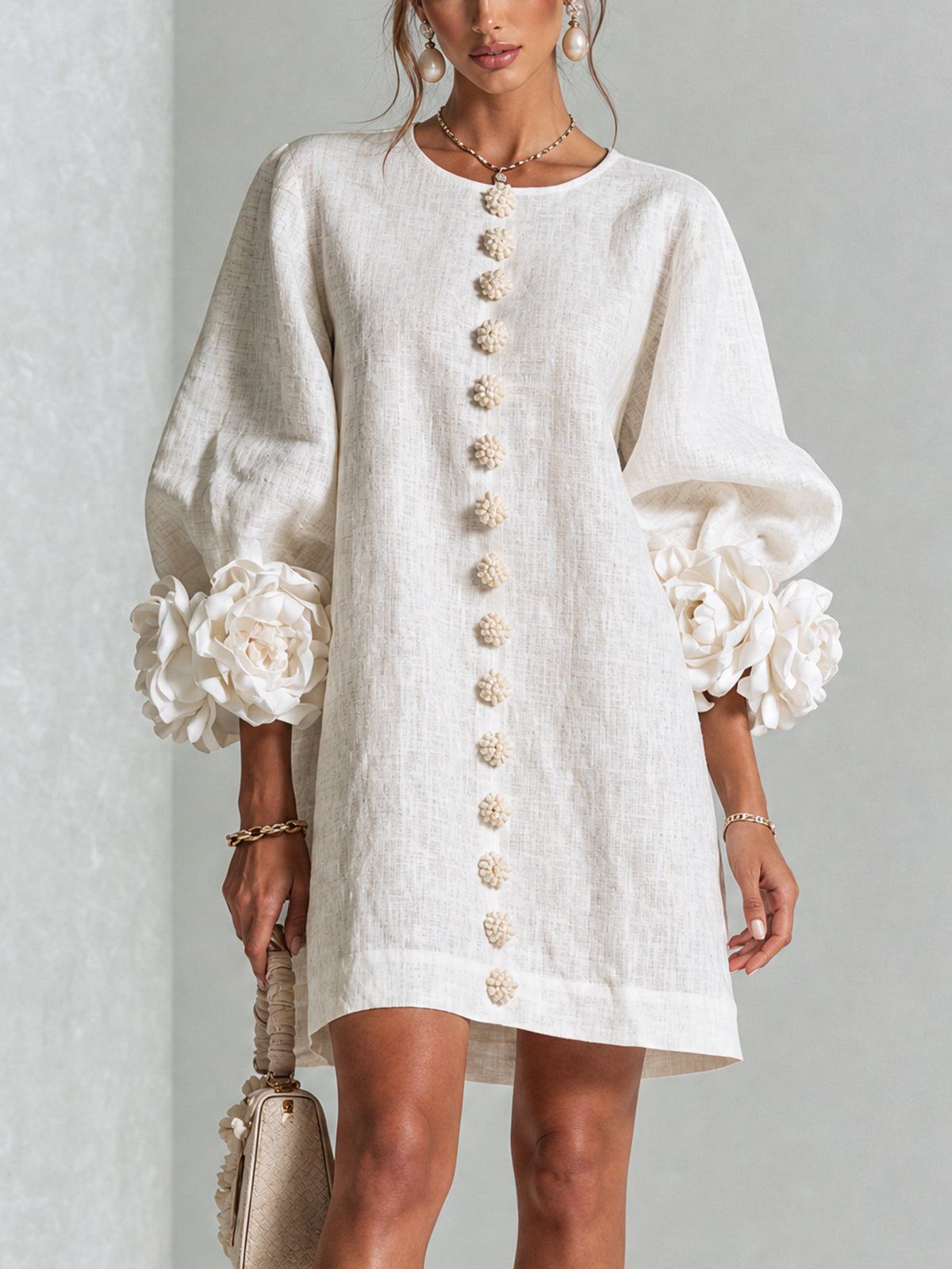 Rosalie | Abito Mini Button-Down