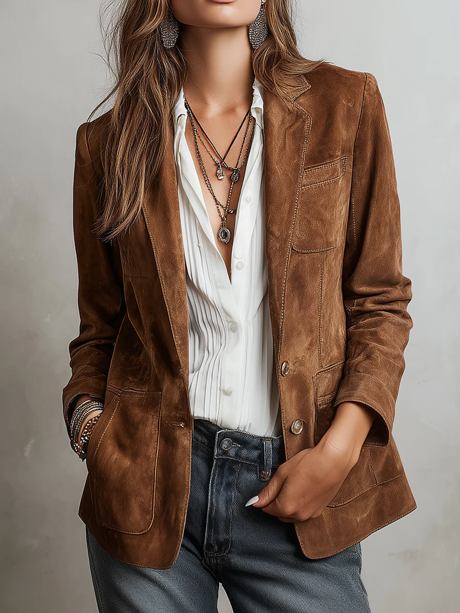Imogen | Blazer Marrone Vintage