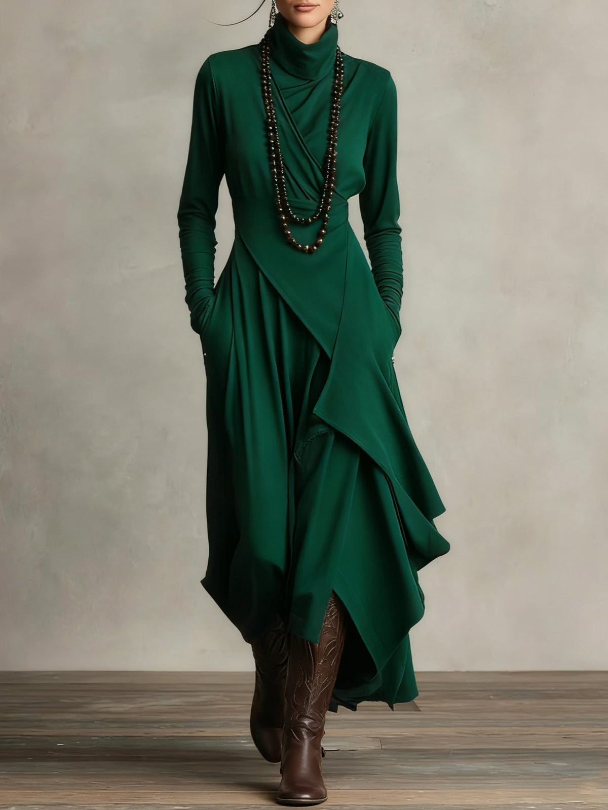 Arielle | Vestito Coljurk Vintage Asimmetrico