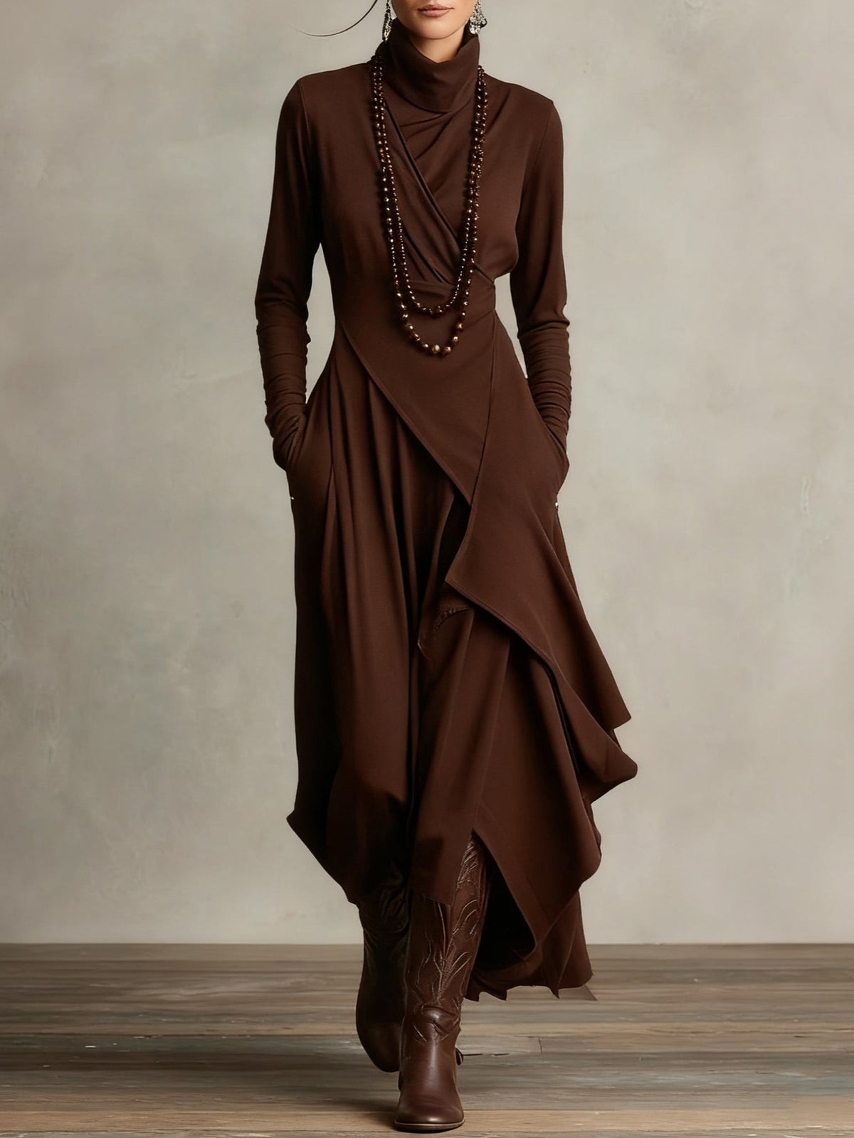 Arielle | Vestito Coljurk Vintage Asimmetrico