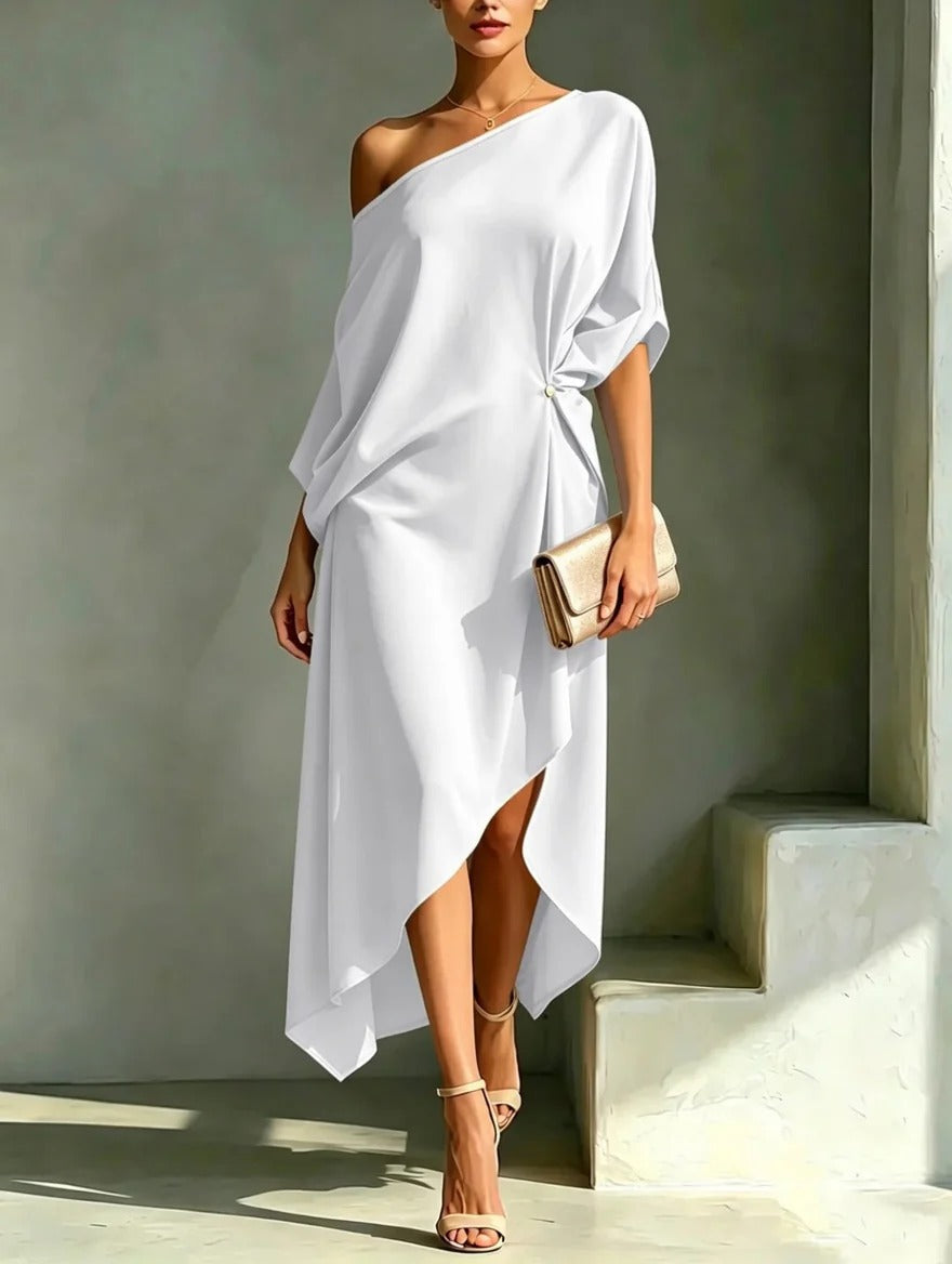 Camila™ │ Vestito Asimmetrico Elegante