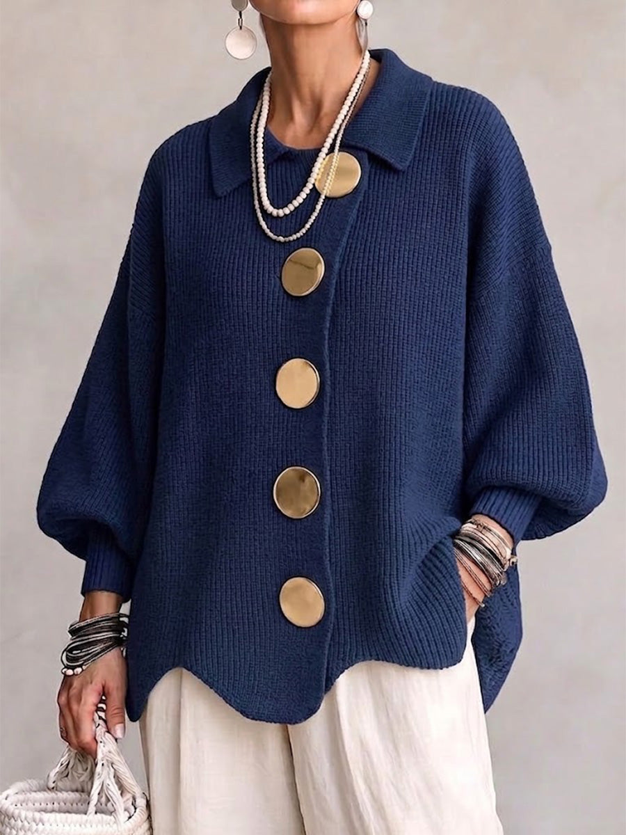 Ardelle™ | Cardigan Oversize con Collo