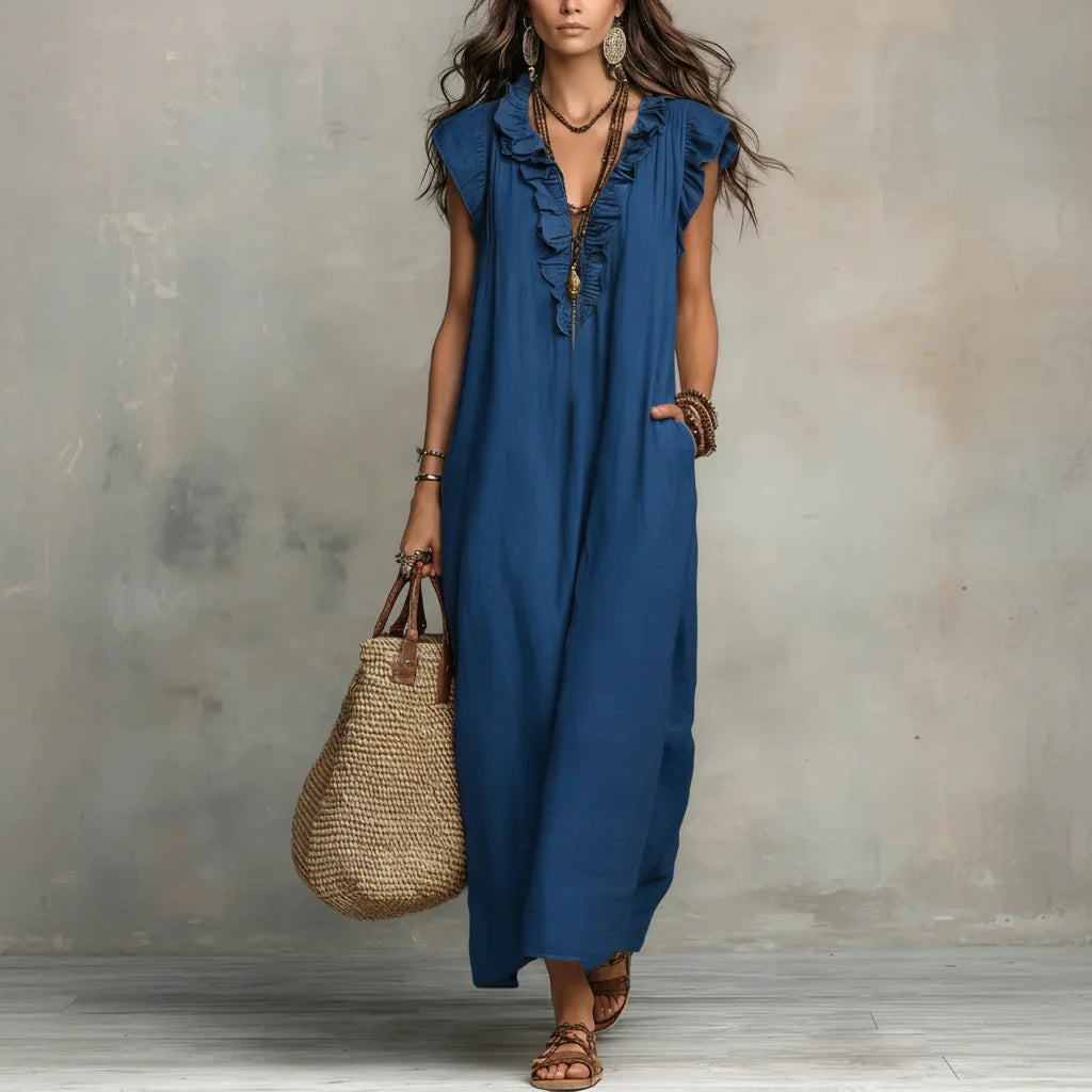 Zoey | Abito Bohemien Lungo
