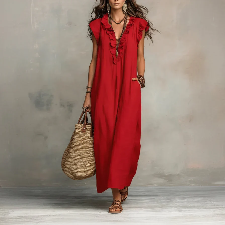 Zoey | Abito Bohemien Lungo