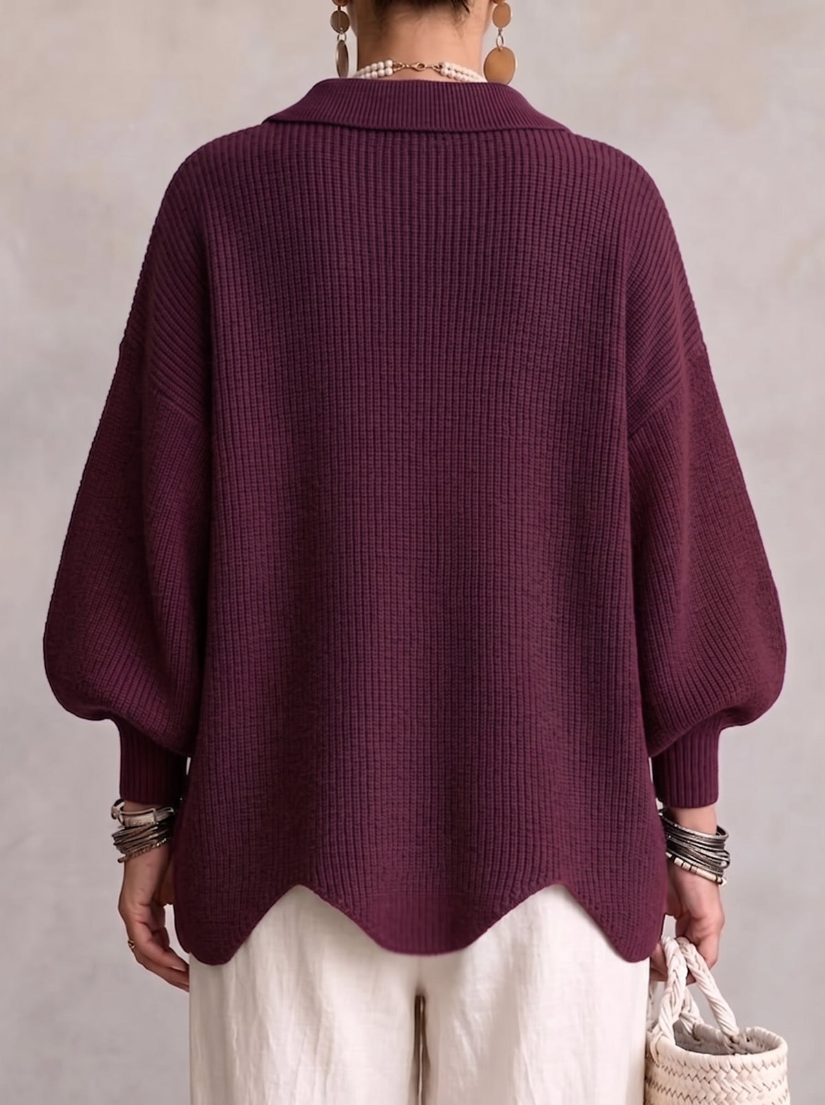 Ardelle™ | Cardigan Oversize con Collo