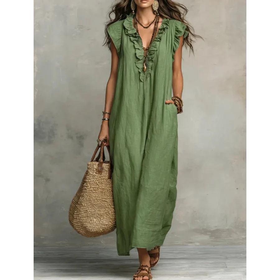 Zoey | Abito Bohemien Lungo
