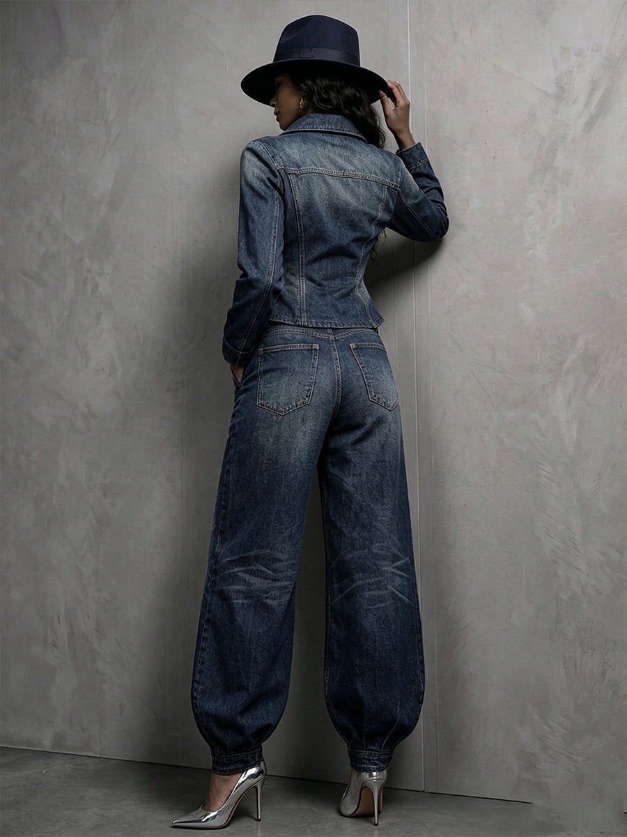 Charlotte™ | Pantaloni a gamba larga in plaid con orlo curato e sofisticato