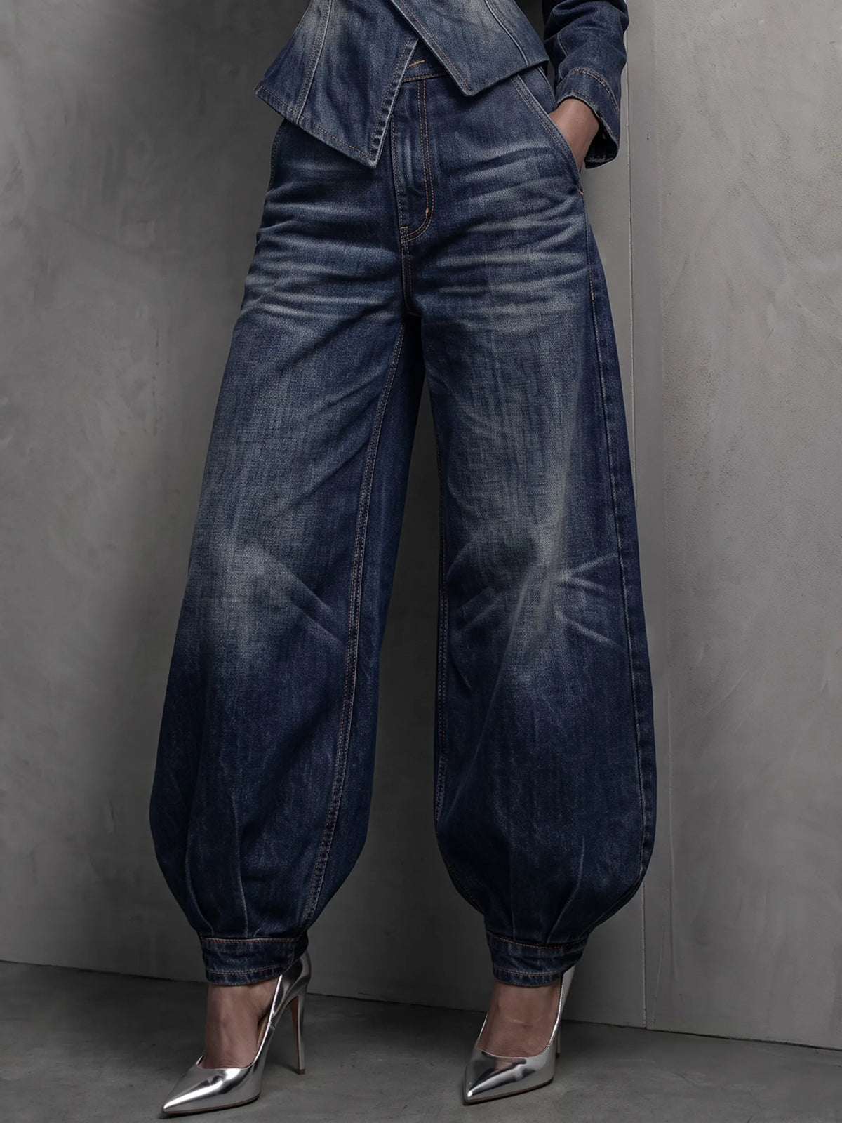 Charlotte™ | Pantaloni a gamba larga in plaid con orlo curato e sofisticato