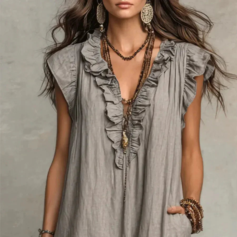 Zoey | Abito Bohemien Lungo