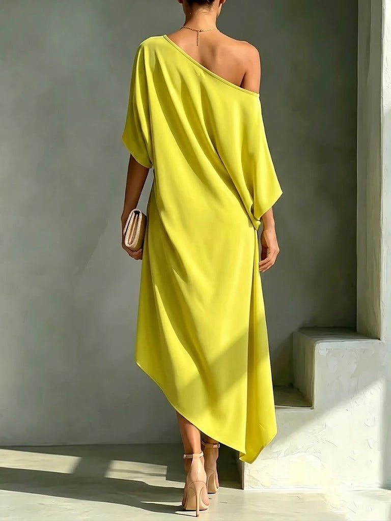 Camila™ │ Vestito Asimmetrico Elegante